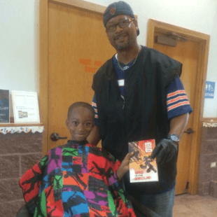 Courtney Holmes, The Storybook Barber